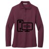 Women's Silk Touch Long Sleeve Polo Women's Silk Touch Long Sleeve Polo Thumbnail