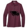 Women's Silk Touch Long Sleeve Polo Women's Silk Touch Long Sleeve Polo Thumbnail