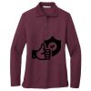 Women's Silk Touch Long Sleeve Polo Women's Silk Touch Long Sleeve Polo Thumbnail
