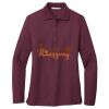 Women's Silk Touch Long Sleeve Polo Women's Silk Touch Long Sleeve Polo Thumbnail