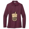 Women's Silk Touch Long Sleeve Polo Women's Silk Touch Long Sleeve Polo Thumbnail
