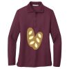 Women's Silk Touch Long Sleeve Polo Women's Silk Touch Long Sleeve Polo Thumbnail