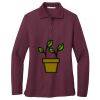 Women's Silk Touch Long Sleeve Polo Women's Silk Touch Long Sleeve Polo Thumbnail