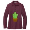Women's Silk Touch Long Sleeve Polo Women's Silk Touch Long Sleeve Polo Thumbnail