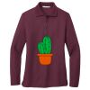 Women's Silk Touch Long Sleeve Polo Women's Silk Touch Long Sleeve Polo Thumbnail