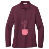 Women's Silk Touch Long Sleeve Polo Women's Silk Touch Long Sleeve Polo Thumbnail