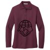 Women's Silk Touch Long Sleeve Polo Women's Silk Touch Long Sleeve Polo Thumbnail