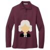 Women's Silk Touch Long Sleeve Polo Women's Silk Touch Long Sleeve Polo Thumbnail