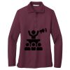Women's Silk Touch Long Sleeve Polo Women's Silk Touch Long Sleeve Polo Thumbnail