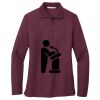 Women's Silk Touch Long Sleeve Polo Women's Silk Touch Long Sleeve Polo Thumbnail