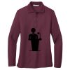 Women's Silk Touch Long Sleeve Polo Women's Silk Touch Long Sleeve Polo Thumbnail