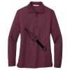 Women's Silk Touch Long Sleeve Polo Women's Silk Touch Long Sleeve Polo Thumbnail
