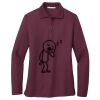 Women's Silk Touch Long Sleeve Polo Women's Silk Touch Long Sleeve Polo Thumbnail