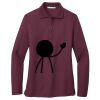 Women's Silk Touch Long Sleeve Polo Women's Silk Touch Long Sleeve Polo Thumbnail
