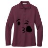 Women's Silk Touch Long Sleeve Polo Women's Silk Touch Long Sleeve Polo Thumbnail