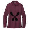 Women's Silk Touch Long Sleeve Polo Women's Silk Touch Long Sleeve Polo Thumbnail