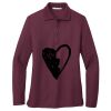 Women's Silk Touch Long Sleeve Polo Women's Silk Touch Long Sleeve Polo Thumbnail